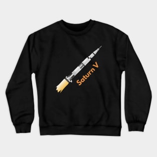 Space Rocket Saturn V Crewneck Sweatshirt